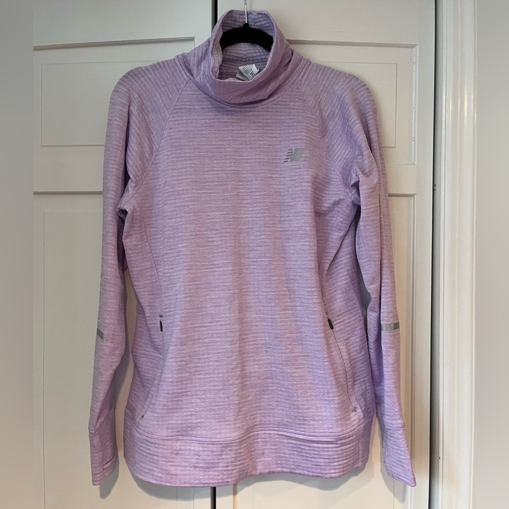 New Balance NB Heat Grid Funnelneck Pullover